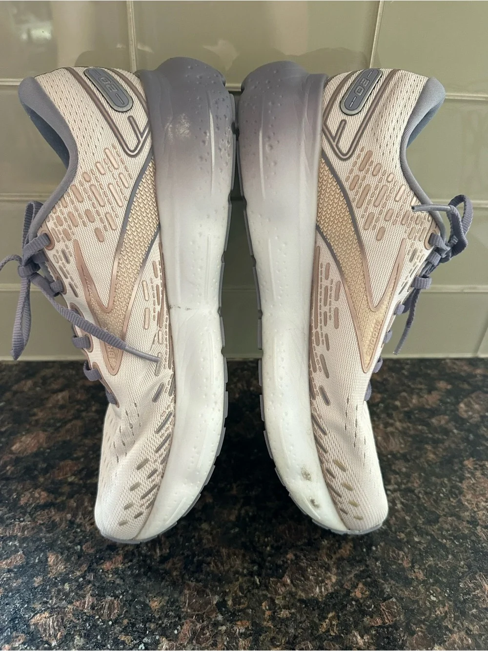 Brooks breathable mesh